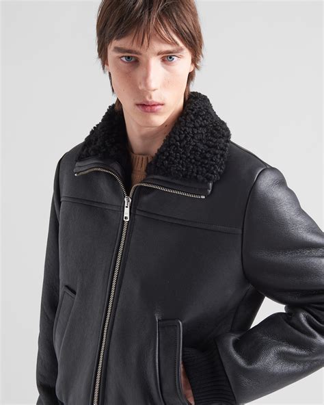 prada bomber jacket mens